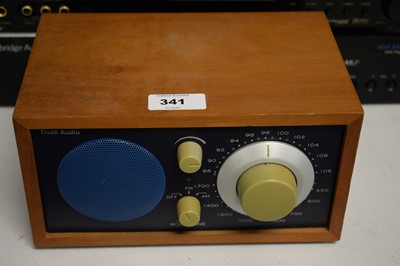 Lot 341 - Amplifier, audio teak speakers; etc.