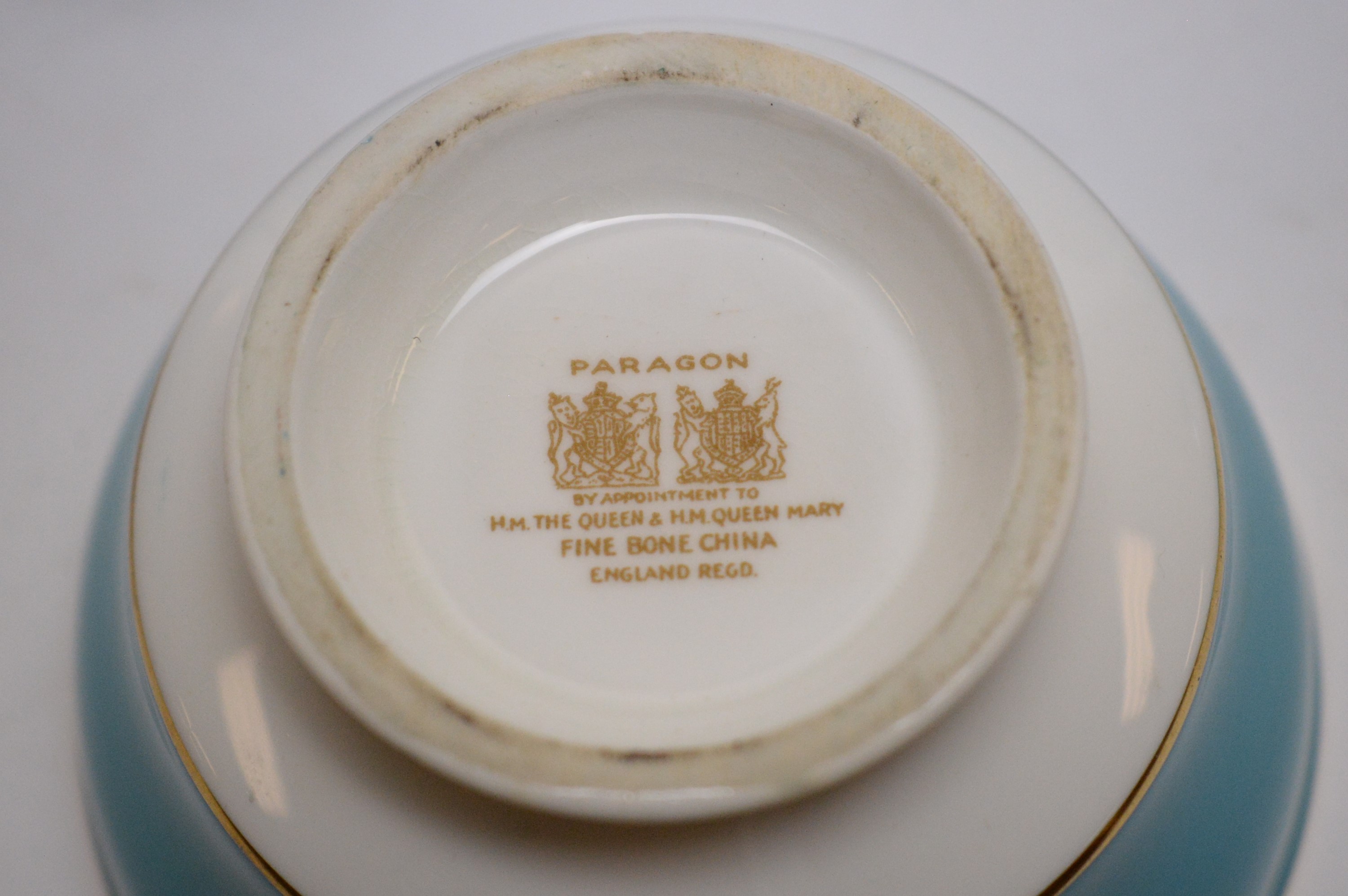 Lot 410 Two tea services.