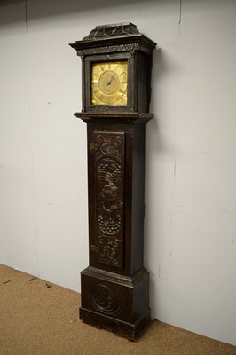 Lot 82 - 18th C and later long cased clock.