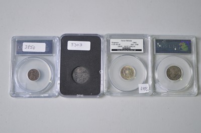 Lot 200 - LCGS Coins.