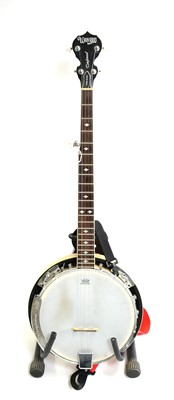 Lot 773 - A Tanglewood Union Series TWB 18 M5 banjo