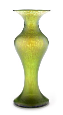 Lot 595 - Green Loetz style vase