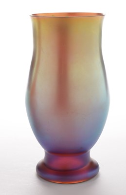 Lot 405 - Two WMF Myra glass vases
