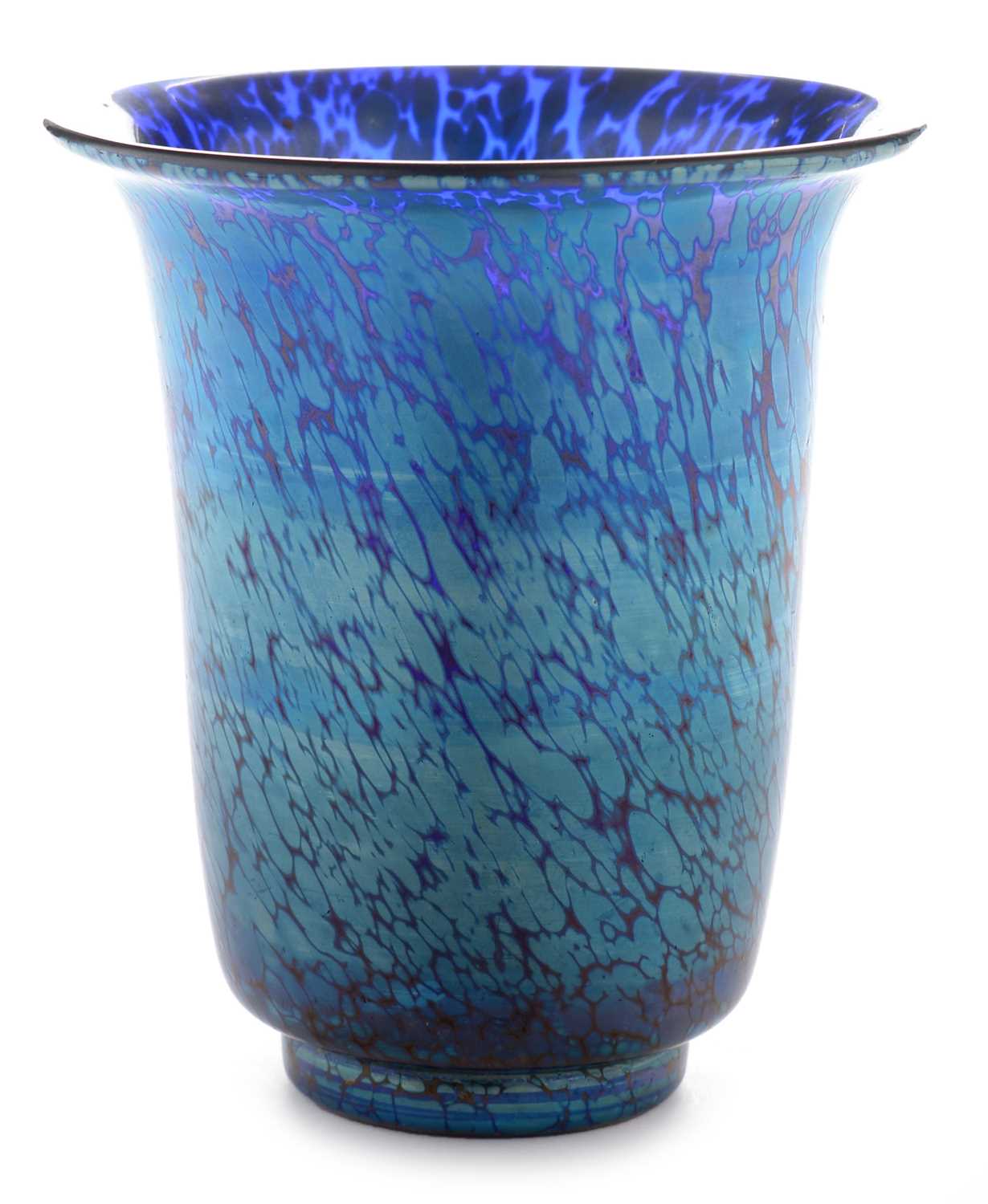 Lot 606 - Loetz Blue Papillon vase