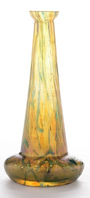 Lot 609 - A small Loetz style vase