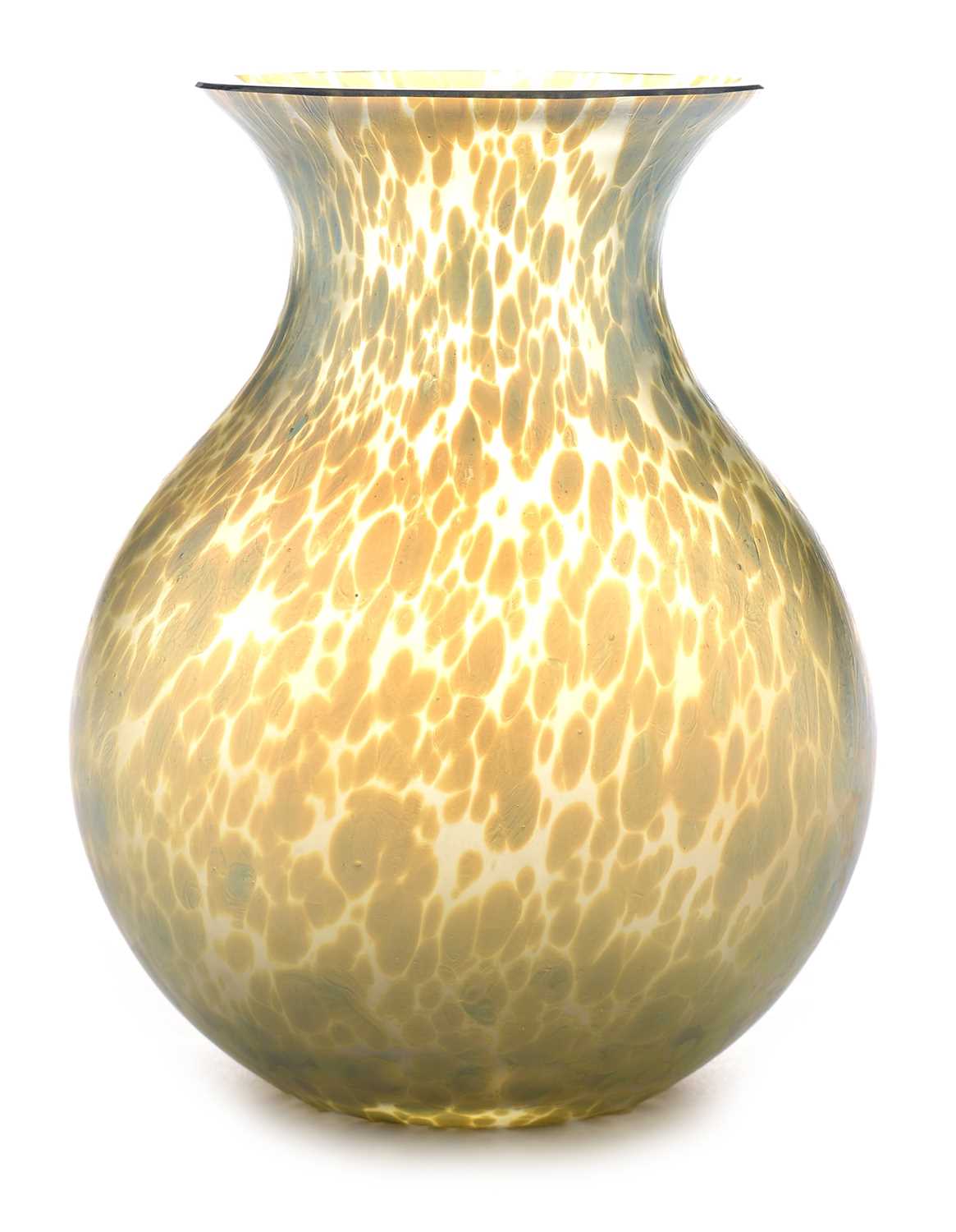 Lot 619 - Modern Loetz style vase