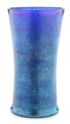 Lot 612 - Loetz style iridescent vase