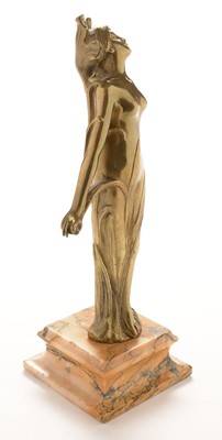 Lot 800 - Art Nouveau bronze nude