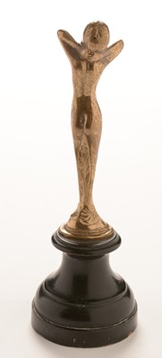 Lot 803 - Small Art Nouveau nude bronze figure