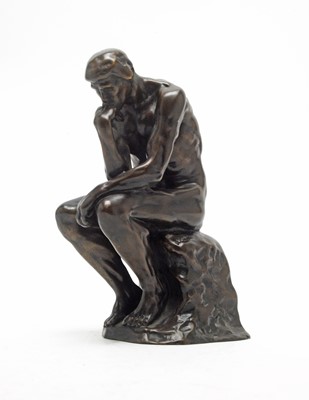 Lot 813 - After Rodin, J. Gillespie: "The Thinker".