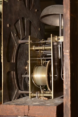 Lot 757 - Cuthbert Darnton, Durham - 18th Century eight day longcase clock