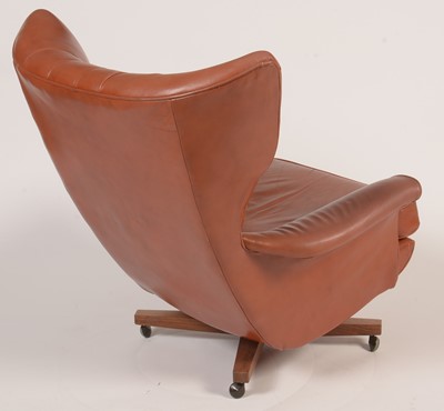 Lot 845 - G-Plan: a Model 6250 Blofeld swivel chair.