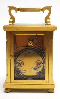 Lot 768 - Late 19th C aesthetic carriage clock