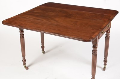 Lot 908 - Regency mahogany Pembroke table