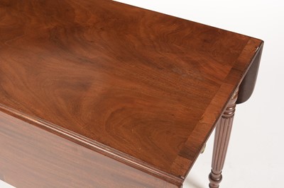 Lot 908 - Regency mahogany Pembroke table