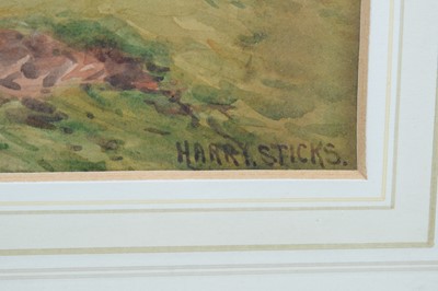 Lot 303 - Harry Sticks - watercolours