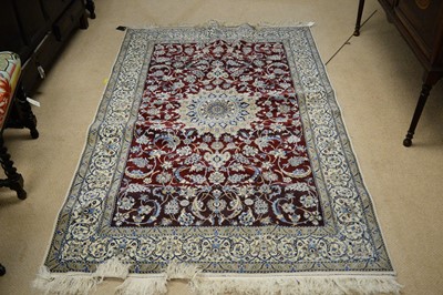 Lot 176 - Modern Isfahan carpet