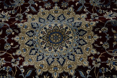 Lot 176 - Modern Isfahan carpet