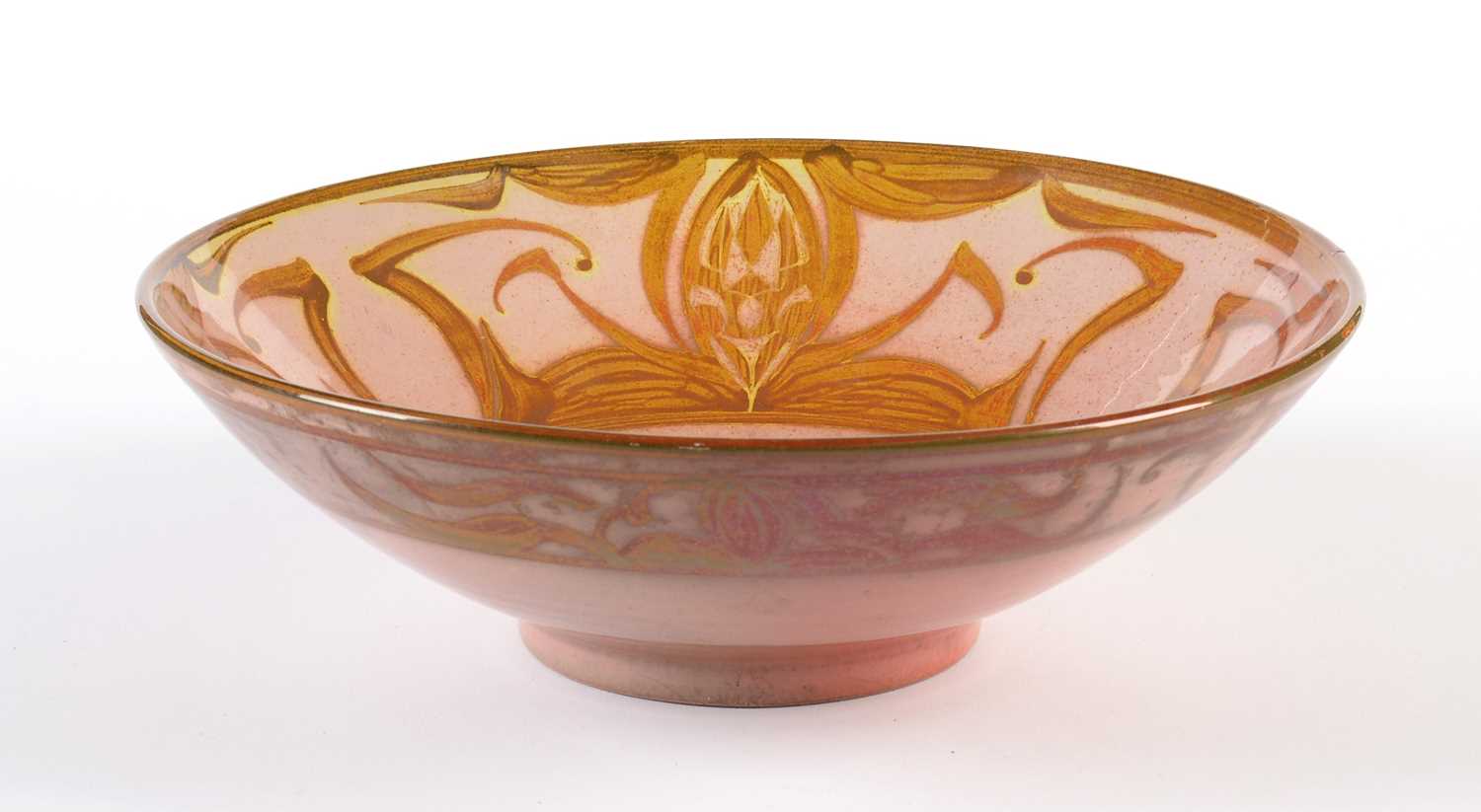 Lot 706 - A modern Lustre Bowl by Alan Caiger-Smith MBE