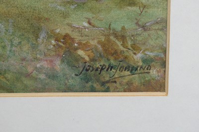 Lot 313 - Joseph Jobling - pair watercolours