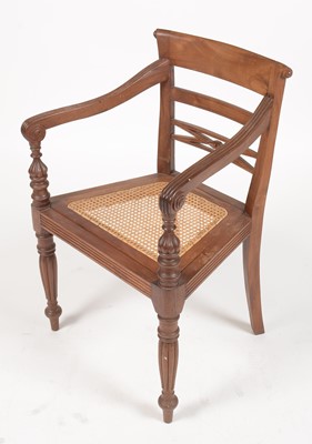 Lot 859 - Set of eight 19th Century mahogany dining chairs