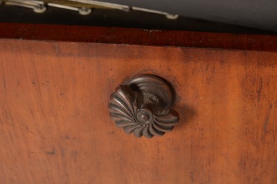 Lot 818 - John Broadwood & Sons, London - A 19th Century mahogany imported semi-grand piano