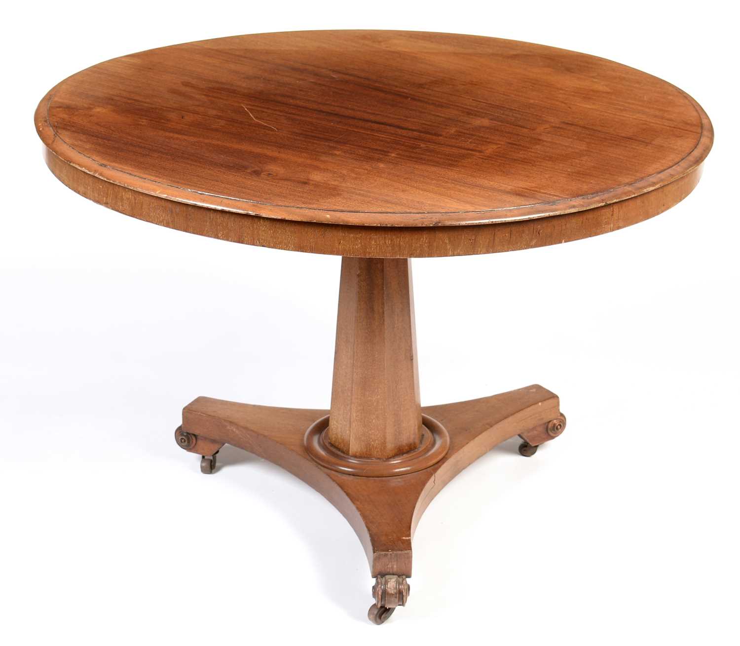 Lot 868 - Victorian mahogany breakfast table