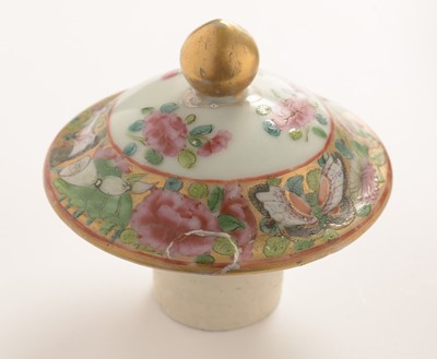 Lot 440 - Cantonese bottle and cover