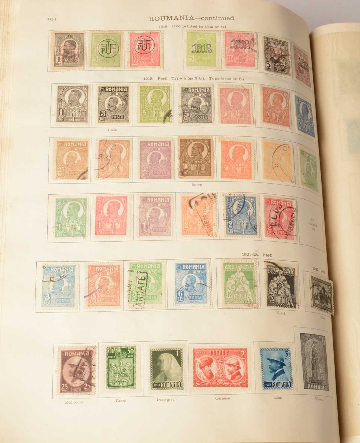 Lot 5 - Two New Ideal stamp albums and two others