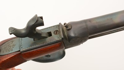 Lot 1007 - 20th Century replica percussion pistol