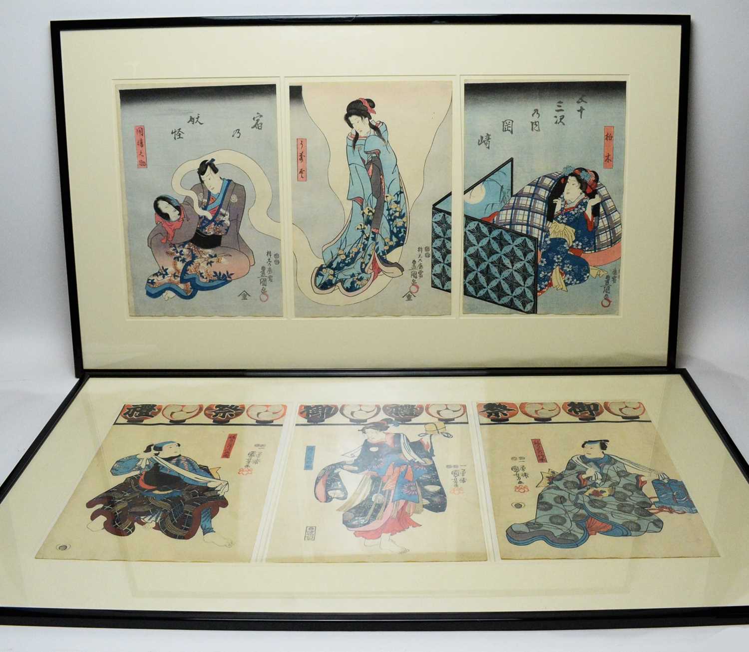 Lot 268 - Kuniyoshi - woodblock prints