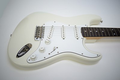 Lot 802 - A Fender Squier Japan Stratocaster