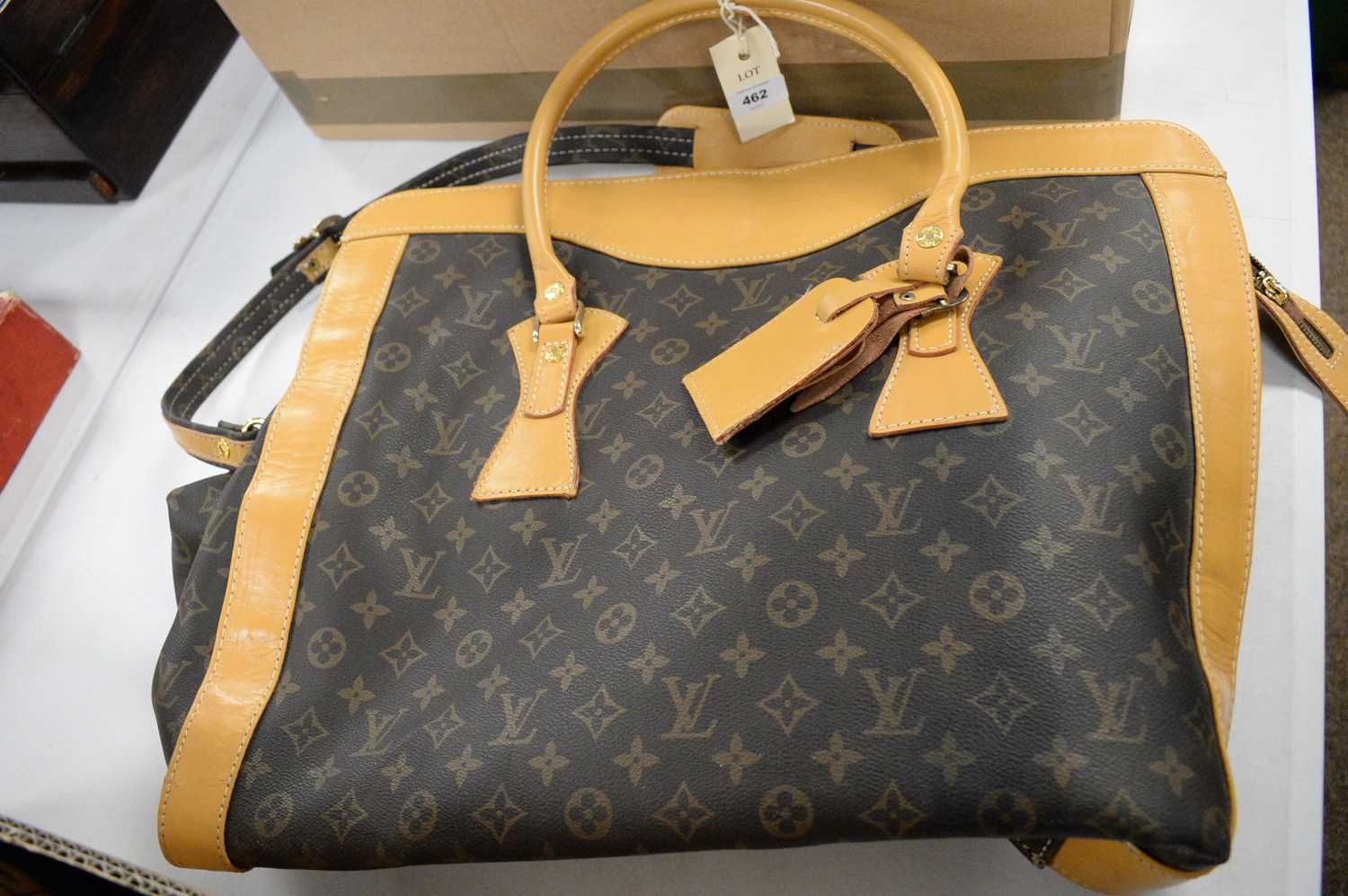 Lot 462 - Louis Vuitton, Paris, leather overnight bag.