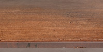 Lot 872 - William IV mahogany side table