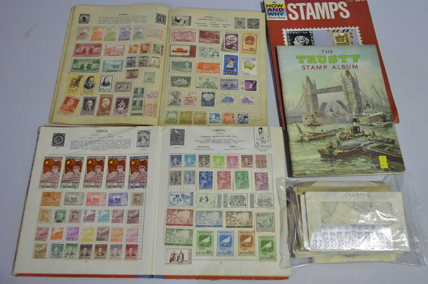 Lot 182 - Chinese and other stamps