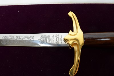 Lot 1057 - A Wilkinson Sword commemorative dagger.