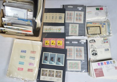 Lot 92 - A selection of first-day covers and commemorative covers.