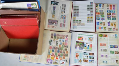 Lot 94 - Middle Eastern and Far Eastern stamp accumulations.