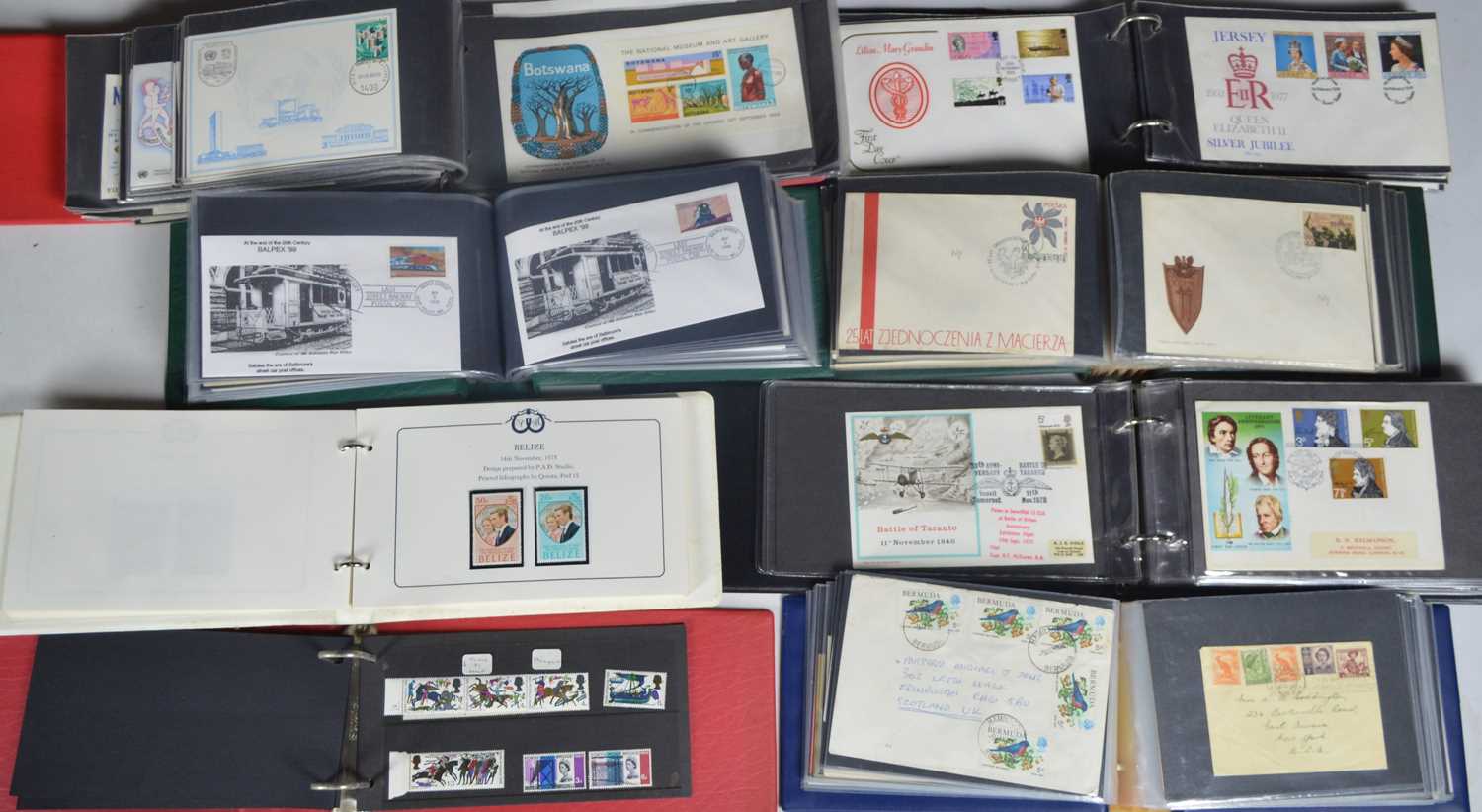 Lot 95 - Selection of first-day covers.