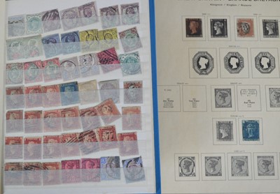 Lot 103 - Album of British postage stamps.
