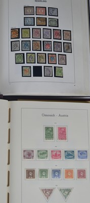 Lot 91 - A Davo album of Netherlands stamps. / GB accumulation.