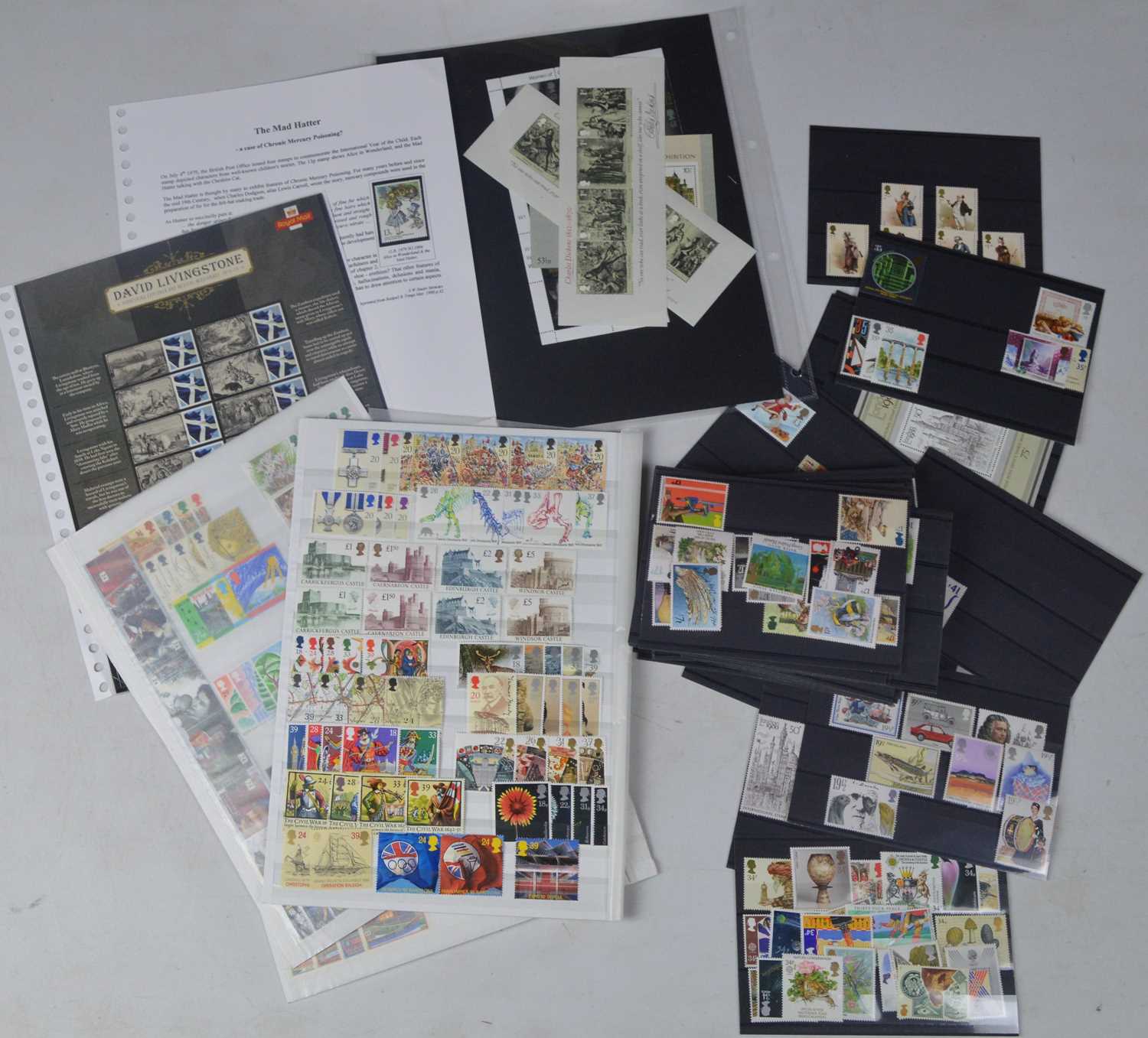 Lot 145 - GB post decimal mint Royal Mail stamps.