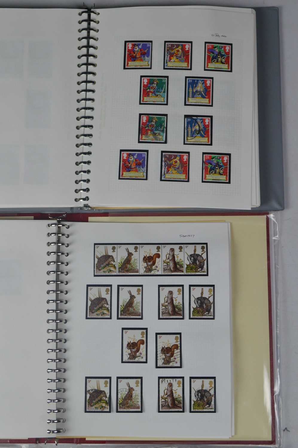 Lot 146 - Two albums of GB post decimal stamps.