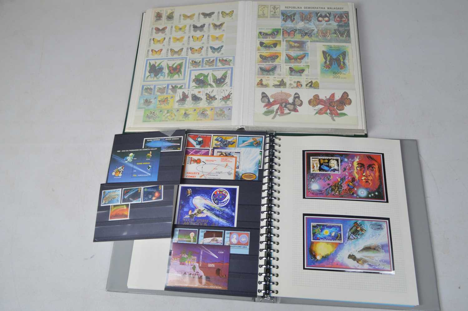 Lot 160 - Thematics including album of butterfly stamps.