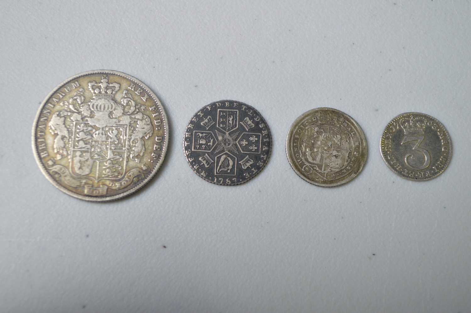 Lot 212 - Four Georgian coins