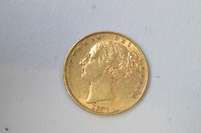 Lot 218 - Queen Victoria gold sovereign