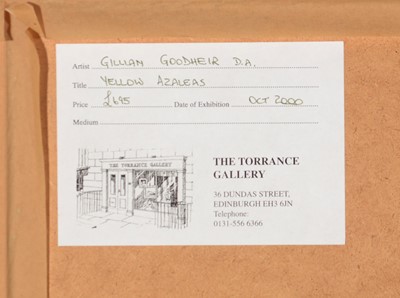 Lot 966 - Gillian Goodheir -gouache