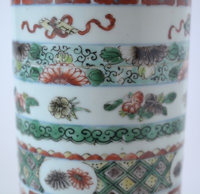 Lot 422 - Chinese Wucai vase