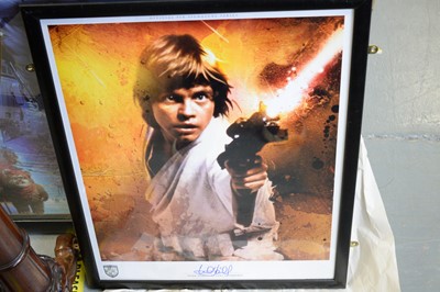 Lot 334 - Qty of Star Wars and related memorabilia.