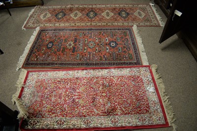 Lot 133 - Three machine-made carpets